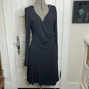 Prana Black Wrap Dress